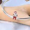 copper Santa Claus Climbing Down The Chimney Bead Charms Gift Charm Compatible With Authentic Charm Bracelets Women Do It Yourself Jewellery Gift