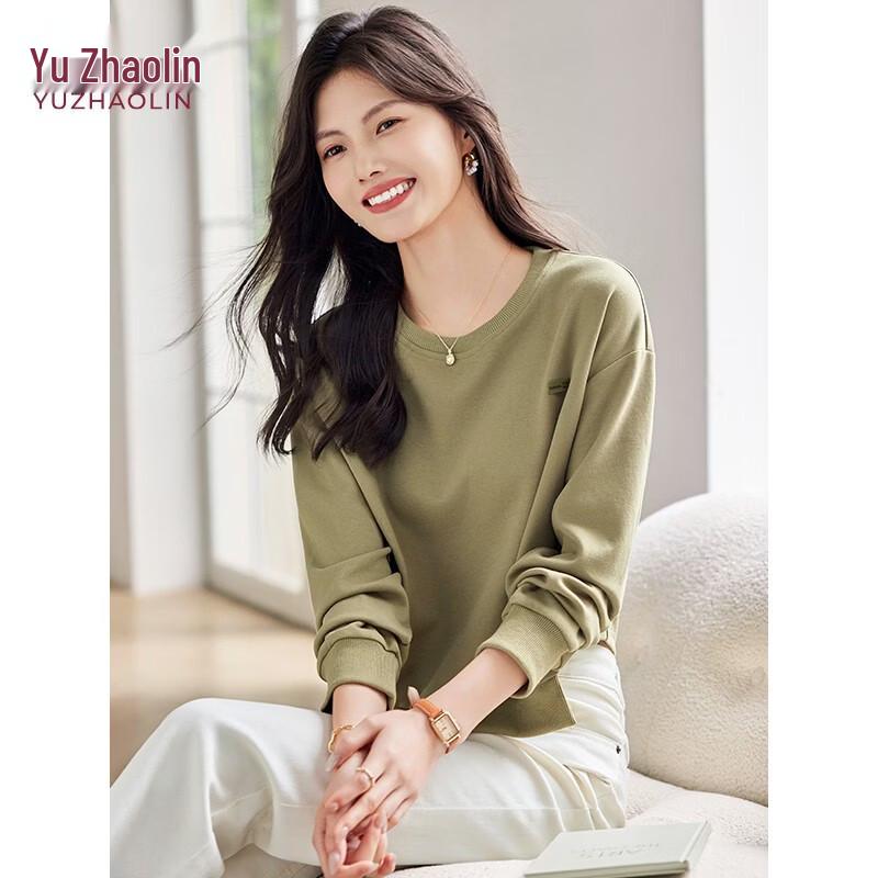 Yuzhaolin Women s Round Neck Sweatshirt L
