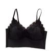 Lace beautiful back underwear women's chest big and small bra new popular summer thin sexy bra triangle cup
