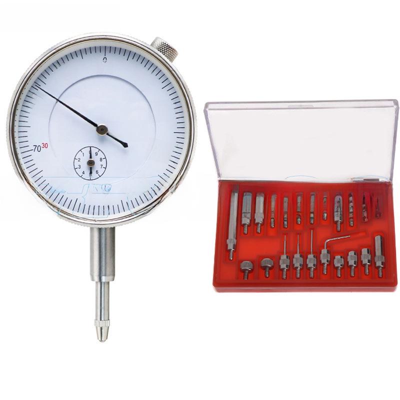 HUOTO High Precision 0-30MM Mechanical Dial Indicator, 0.01mm Accuracy