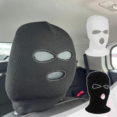 2ks Ochranné poťahy na opierku hlavy do auta Obliečka na vankúš na vankúš na hlavu Univerzálna maska ​​na opierku hlavy na autosedačku Halloween Auto poťah na opierku hlavy