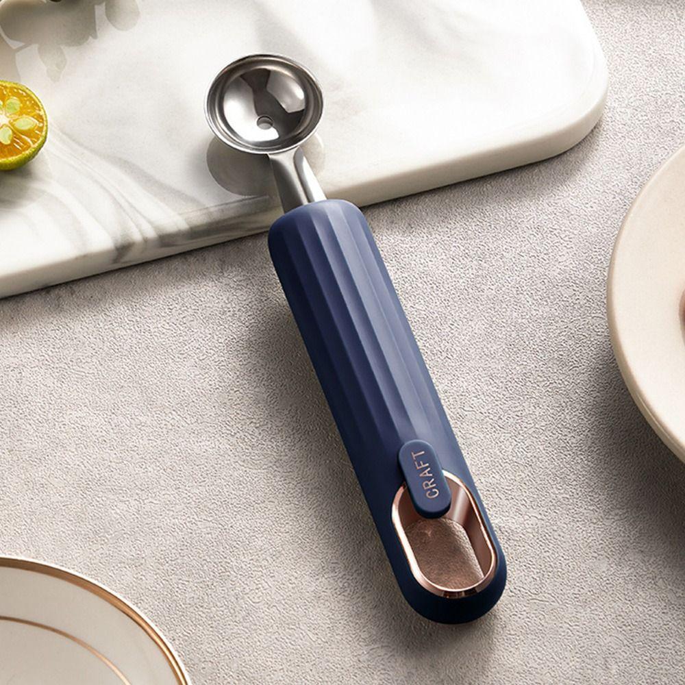 Stainless Steel Metal Fruit Platter Fruit Ball Scooper Ice Cream Scoop Ice Cream Spoon Ball Scooper