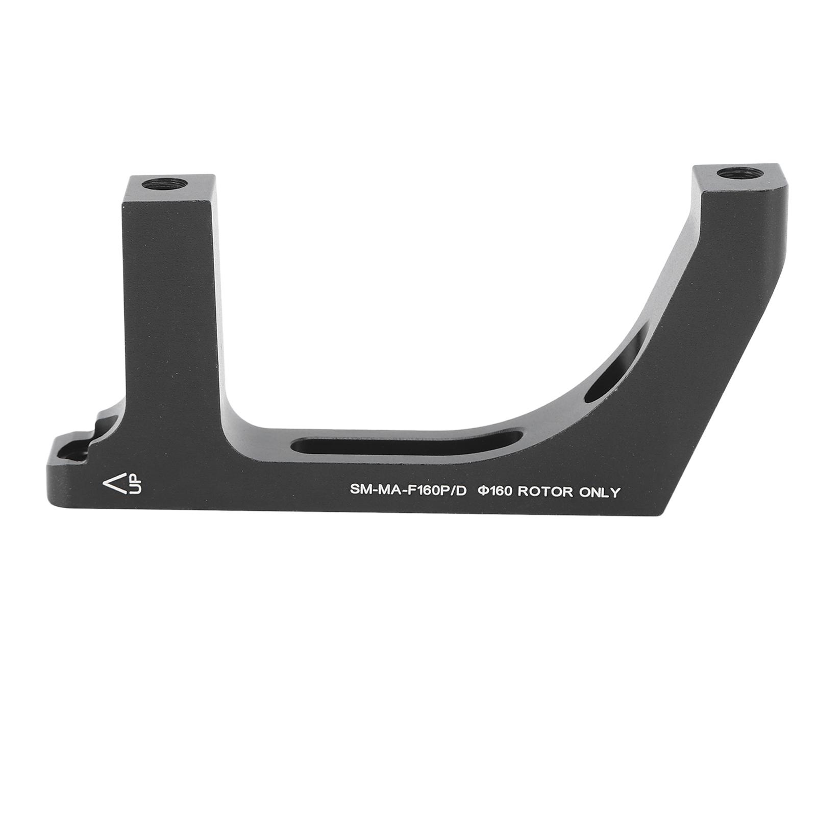 Bike Disc Brake Adapter Aluminum Alloy Disc Brake Mounting Bracket for Front 160mm Rotor