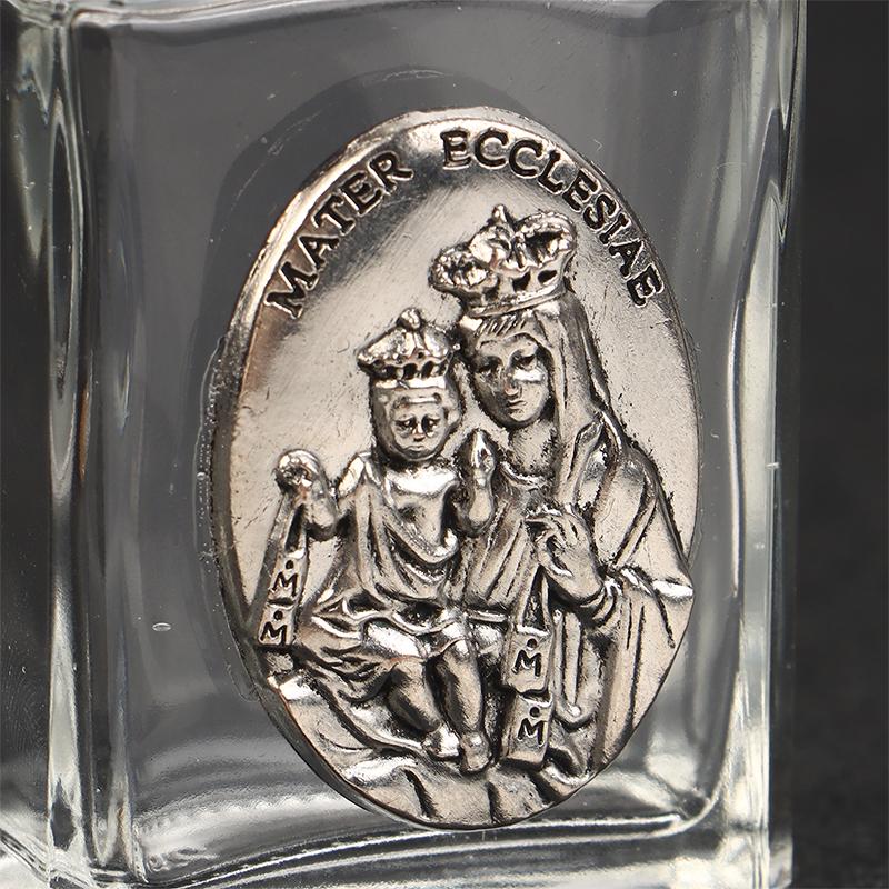 12 Types Of Glass Holy Water Jesus Bottle Religious Cross Bottle Christian Virgin Sculpture Bottle Refillable Holy Water Bottle