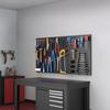 Cross-Border Metal Pegboard Wall Panel for Garage Storage and Display