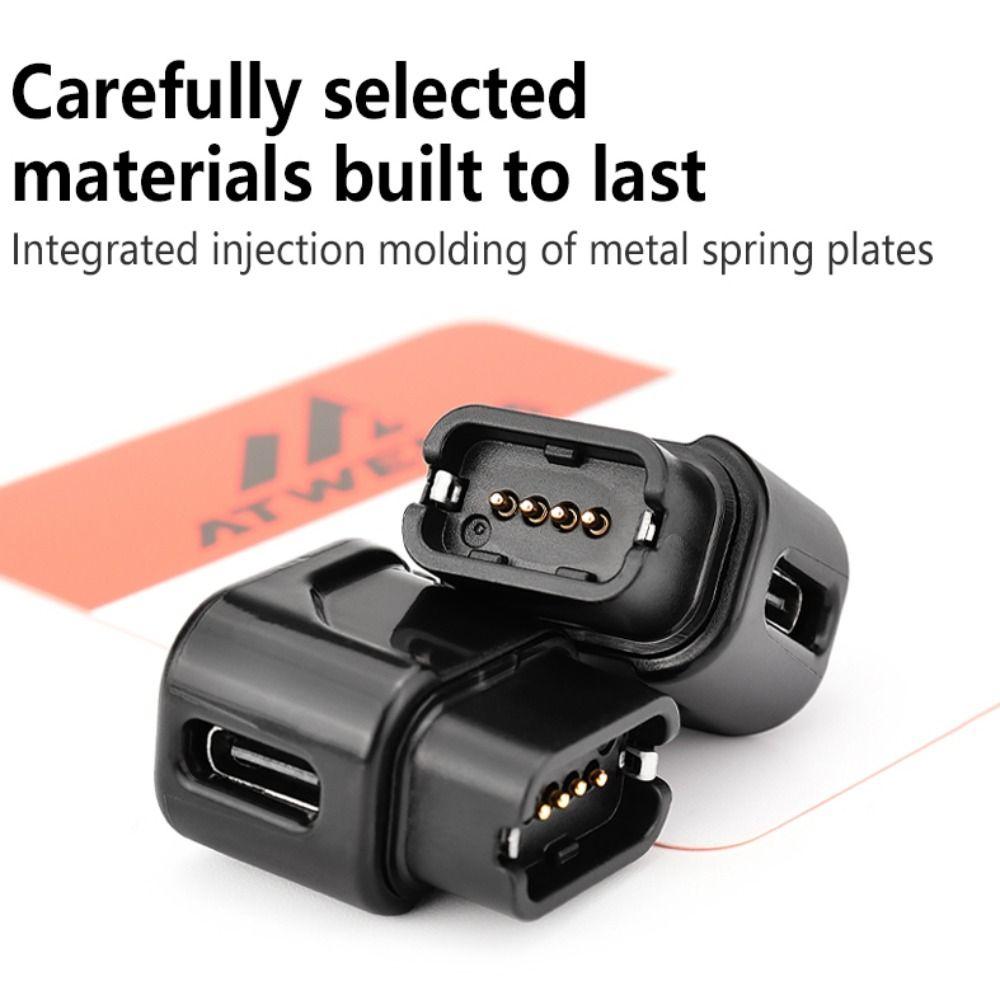 Compact 4-Pin to Type-C Converter LED Indicator Di2 Charging Cable USB-C Bike Charger  Universal