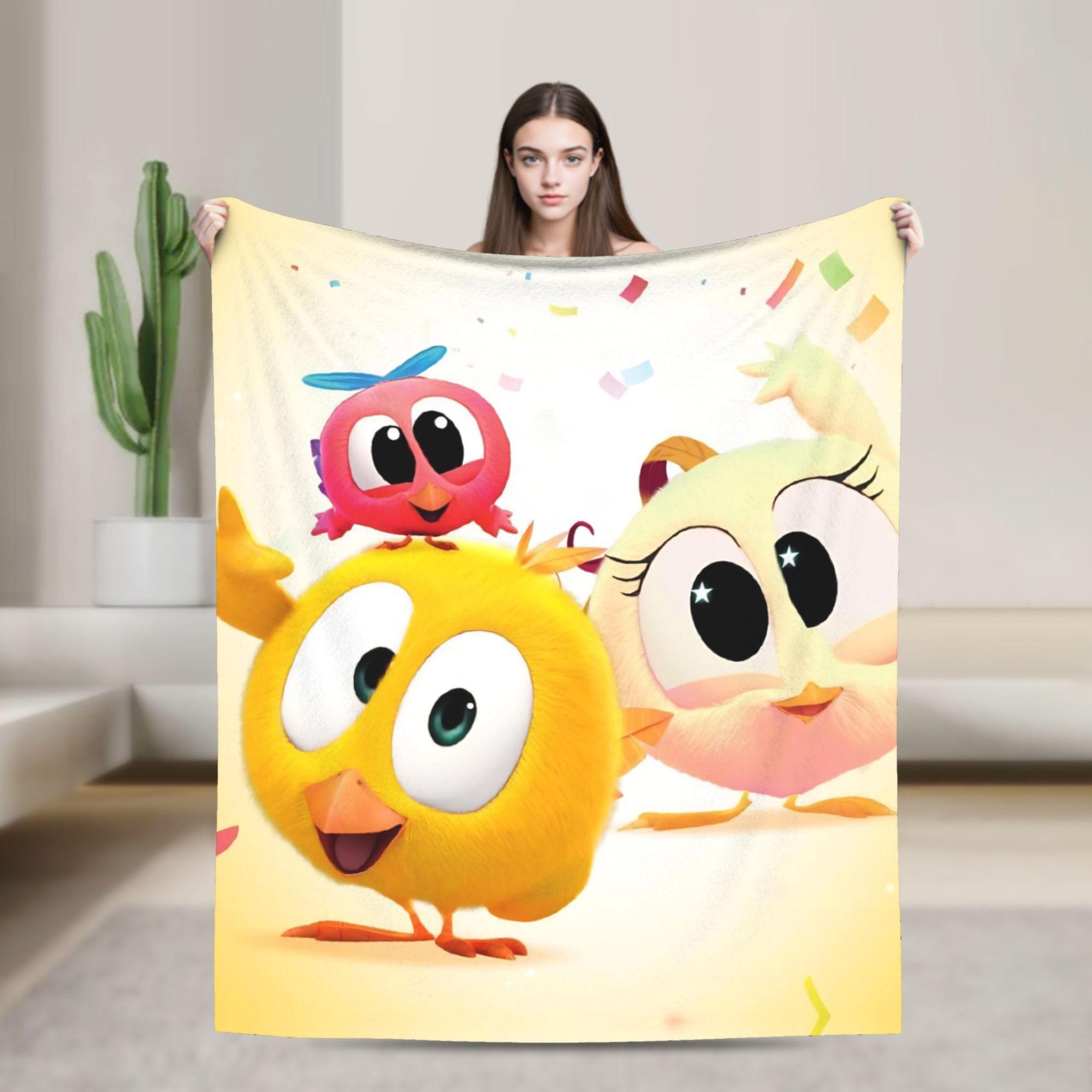 

Where s Chicky Funny Blanket Warm Cozy Fluffy Throw Blankets for Sofa 50x60 Inch Multi-size Rug Piece 100x150cm