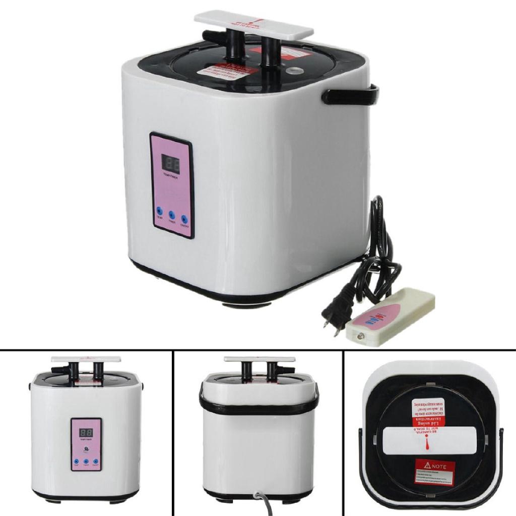 2L Badstu Dampkoker Potte Rustfritt Stål Hjemmedampgenerator For Bærbar Hjemmedampbadstu Spa Vekttap Hudbad