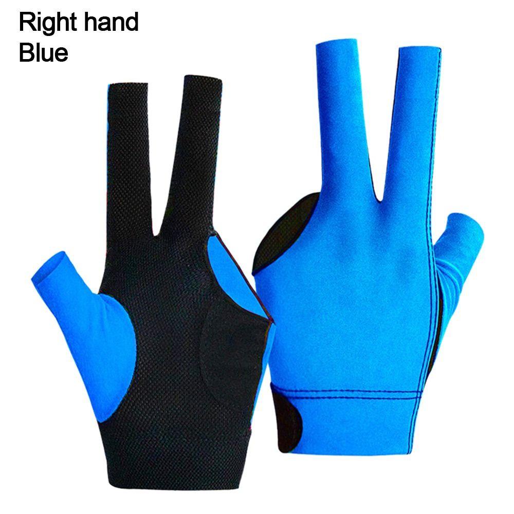 Three Fingers Snooker Glove Elastic Training Glove Durable Billiard Glove  Fitness Accessories