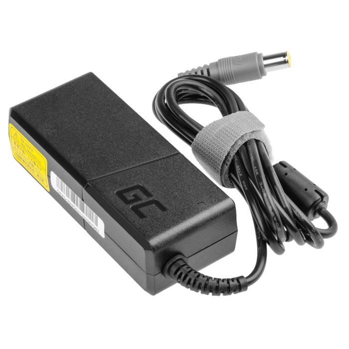 Chargeur Green Cell 65W 20V 3.25A Pour Lenovo B580 B590 ThinkPad L430 L530 R400 T400 T410 T420 T430 T430s T60 T61 X201 X220 X230