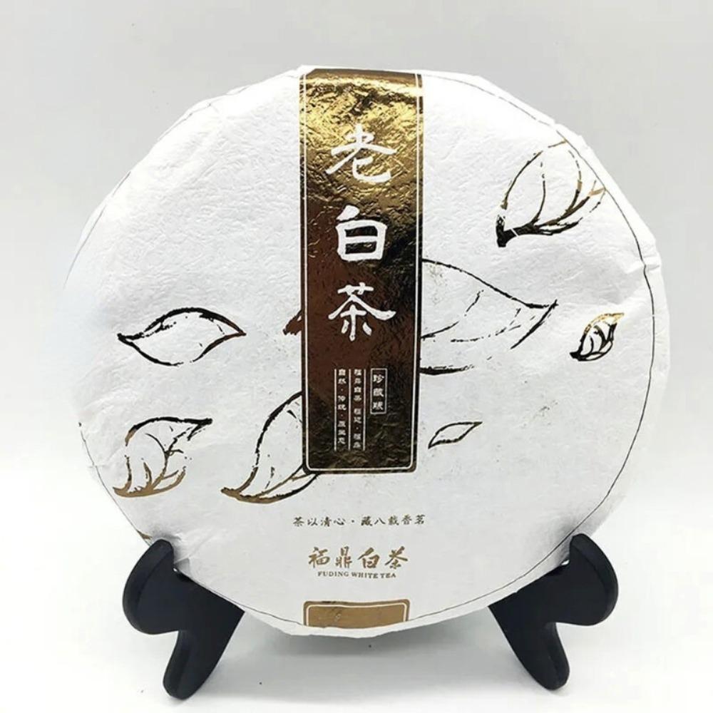 White Tea Fuding White Peony Cake 350g Organic Handmade Bai Mu Dan