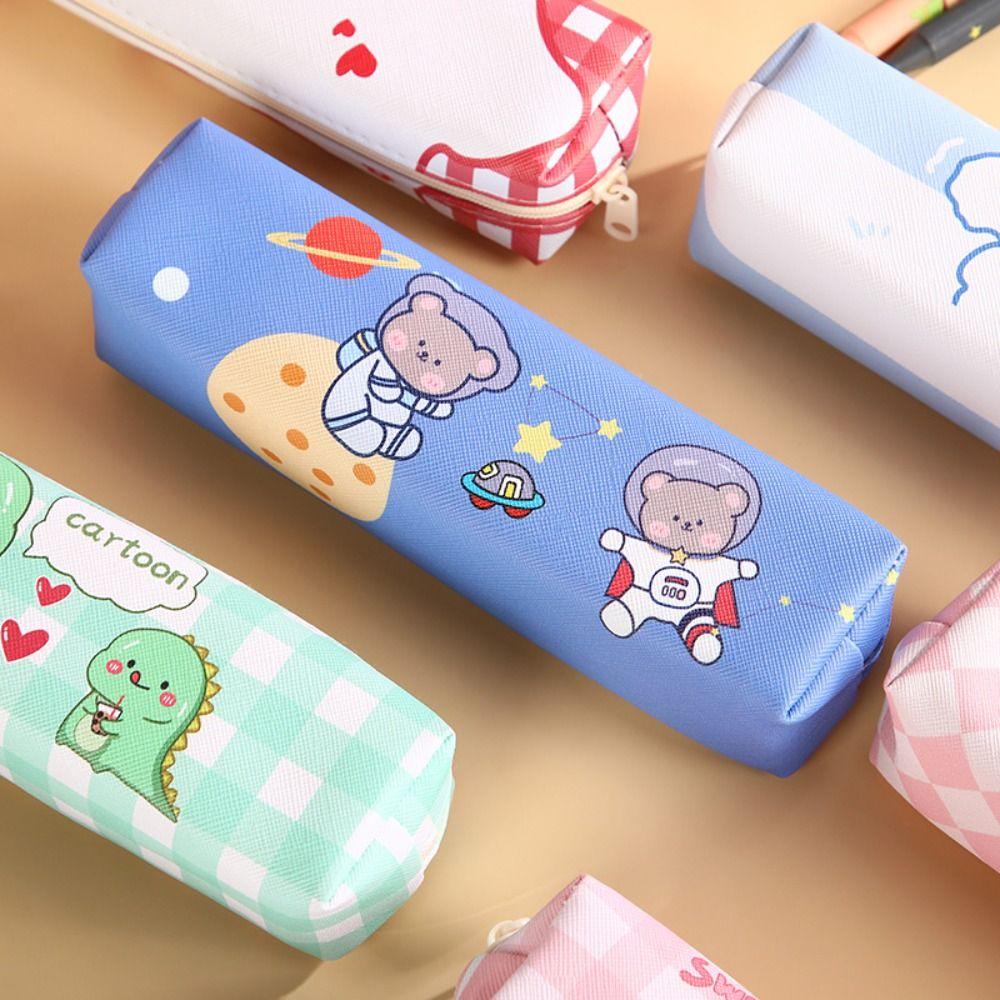 Waterproof Pen Bag Dirt-proof Stationery Bag Multi Functional Storage Bag Gift