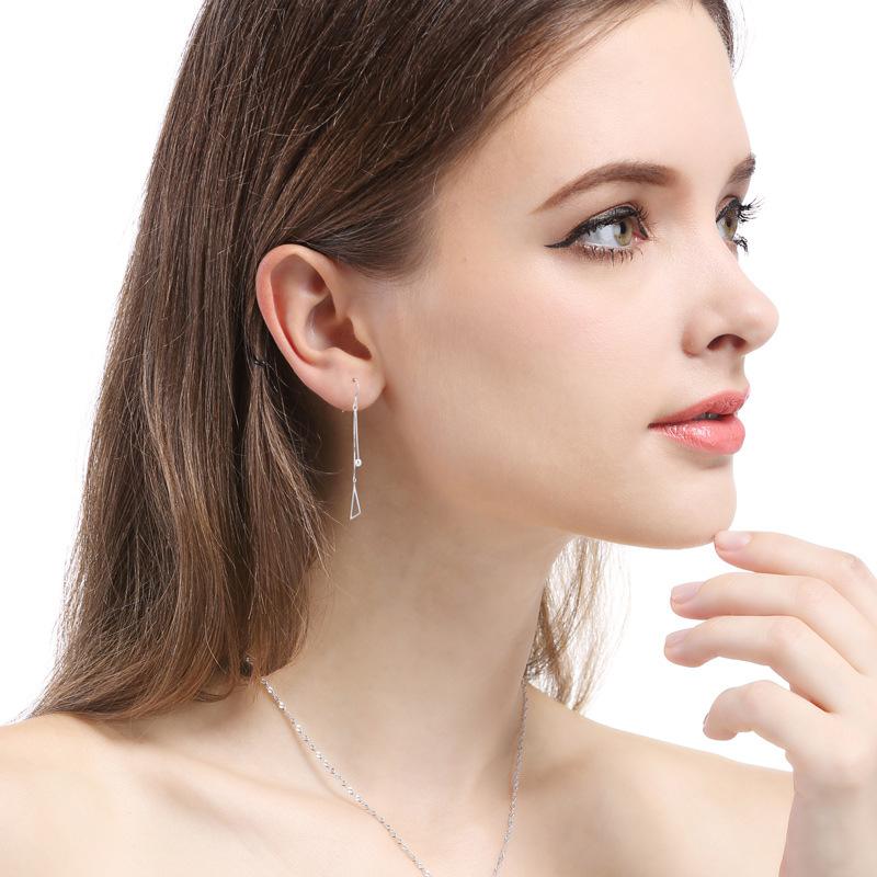 Lindon 925 Sterling Silver Earrings Drop Earrings For Women Wedding Party Gifts