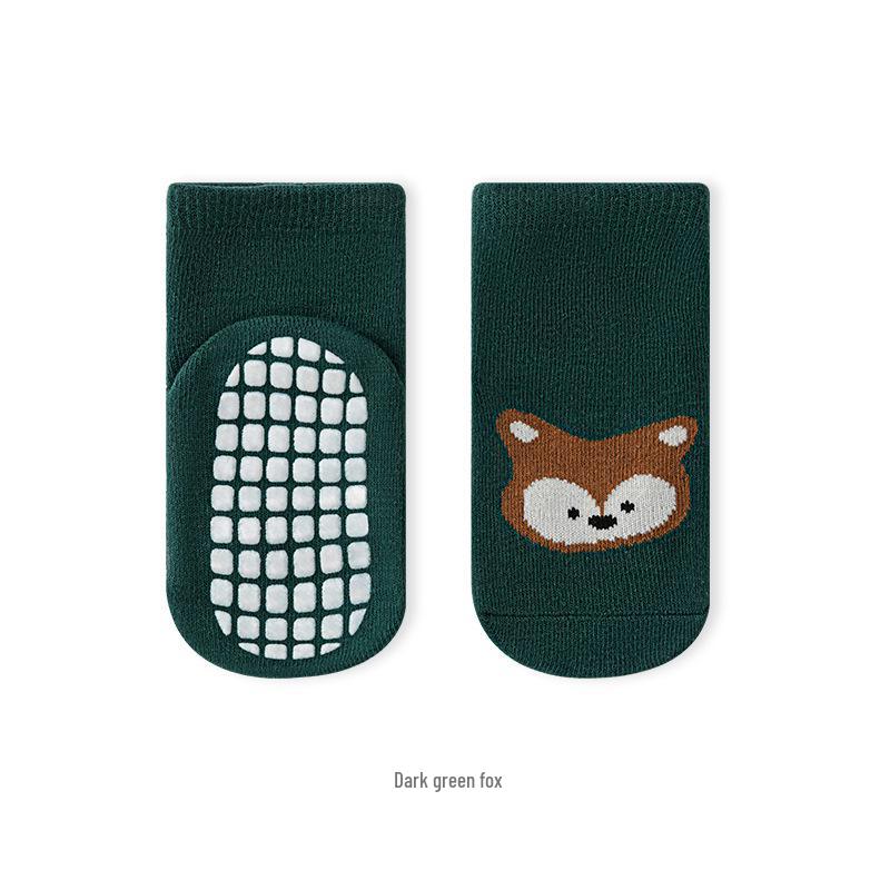 25 Pairs of New Spring Cartoon Dot Baby & Toddler Combed Cotton Socks