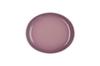 Le Creuset Flora Plate, 24 cm, Mauve Pink, Heat and Cold Resistant, Microwave and Oven Safe, Oven Dish, Bakeware [Official Japanese Product]