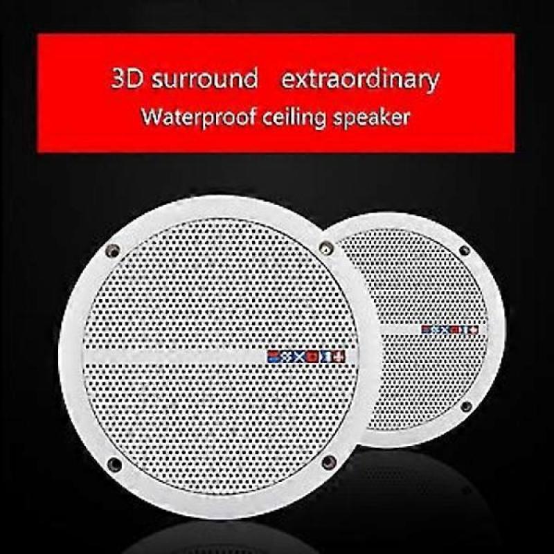 1 Pair WEAH-600 Waterproof Speaker Portable Ceiling Mounted Speaker 25W 4
