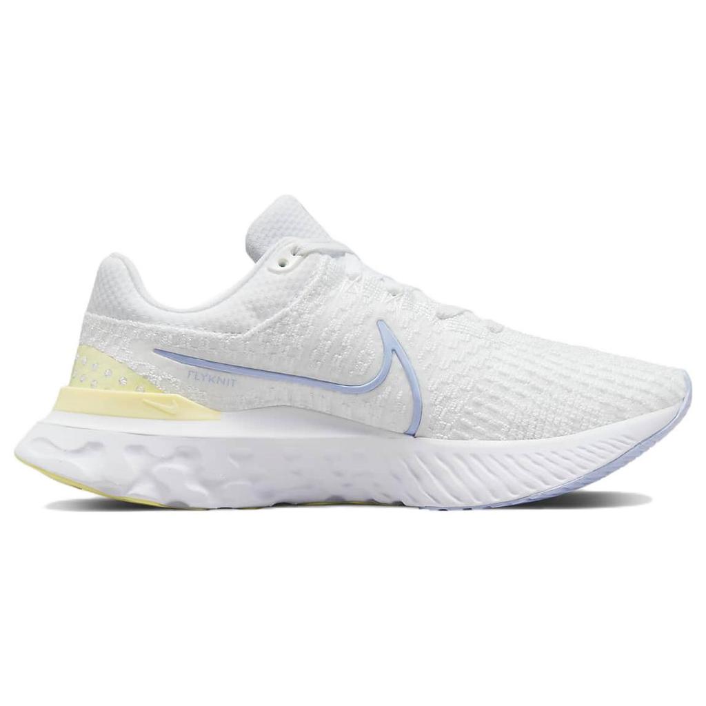 New Nike React Infinity Run Flyknit 3 White Violet Citron Tint Women's DD3024-100