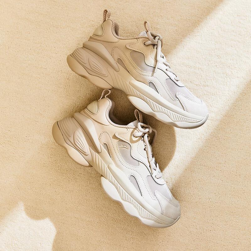 Anta Women s Nut Gradient Chunky Platform Sneakers 37.5