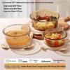 Sichun Aesthetic Heat-Resistant Glass Lunch Box Set