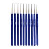 8/10 Pieces Ergonomic Crochet Hooks Set 0.6mm-2.0mm Different Sizes Crochet Hooks Knitting Needle for Lacework Craft