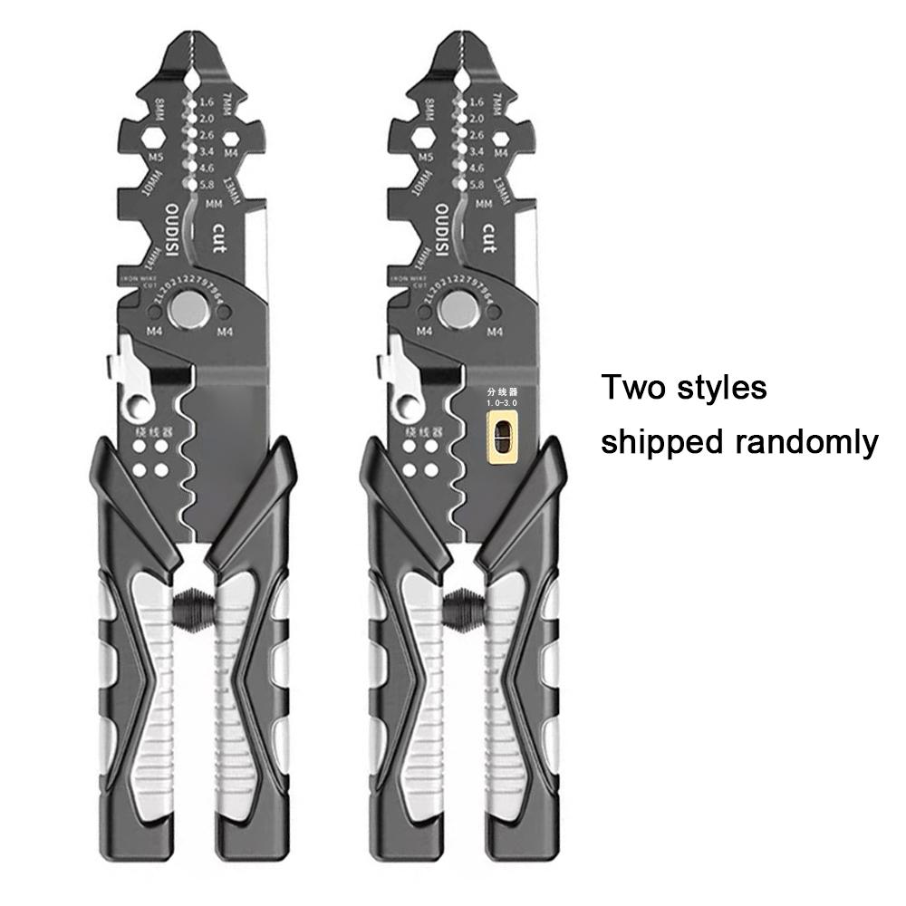 

Multifunctional pliers, automatic opening, cutting, energy-saving spring, made of steel for electricians, 1.6-5.8mm, PVC non-s
