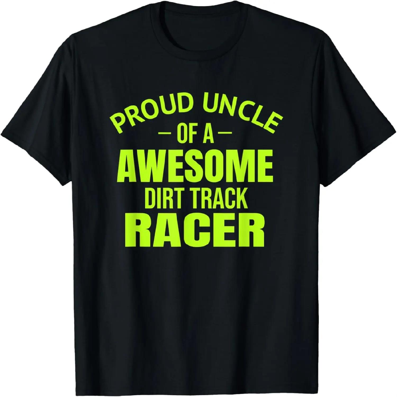 Футболка  Stock Racing Гордый дядя потрясающего гонщика по грунтовой трассе S