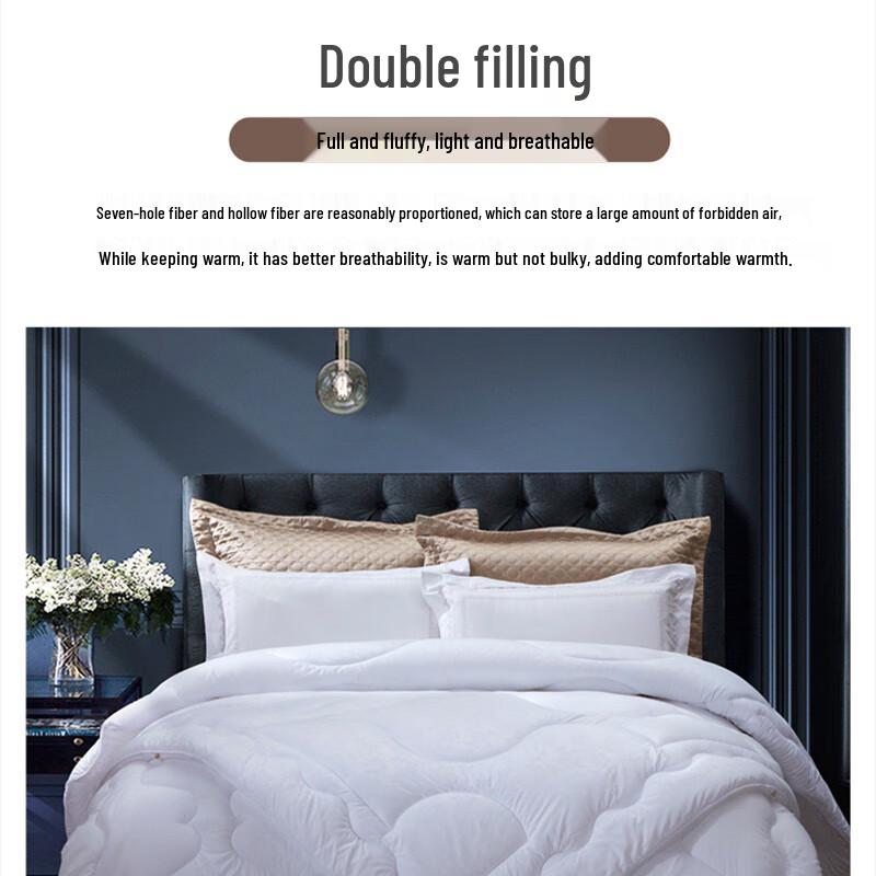 FUANNA All-Season Two-in-One Fiber Quilt