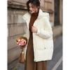 Sishui Nianhua Women's Elegant Mid-Length Down Jacket L22013Y1