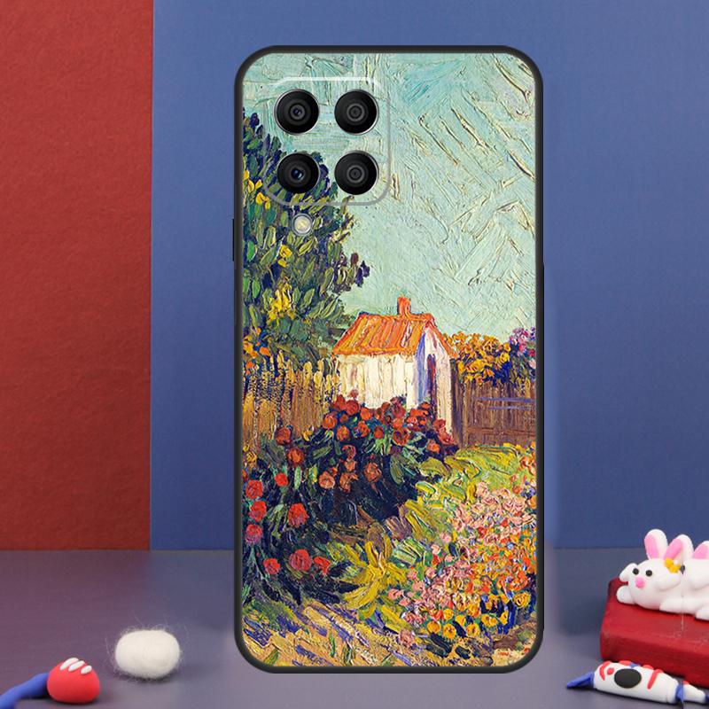 Paintings Starry Night Van Gogh Case For Samsung Galaxy M32 M52 M12 M16 M14 M54 M13 M33 M53 M56 M36 M31 M11 M35 M55 M15 M06
