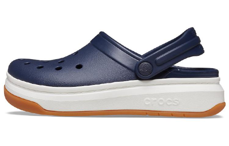 Crocs band Full Force Thick Sole Sandals Unisex Blue White 206122-462 36-37