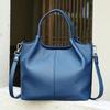 Large-capacity Single-shoulder Bag, Fashionable and Versatile Genuine Leather Tote Bag, Multi-pocket Handbag, Crossbody Bag