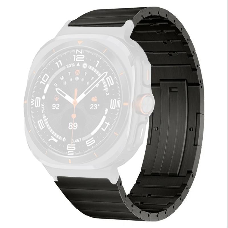 Watch Band for Samsung Galaxy Watch8 44mm/40mm/Watch8 Classic 46mm Quick Release Side Sliding Buckle Titanium Alloy Strap