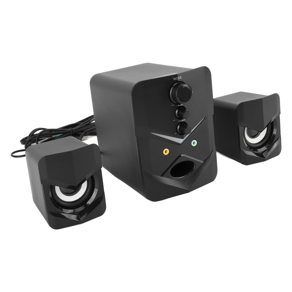 Computer Speakers Universal Wired Desktop Subwoofer Speaker with Bluetooth Function for PC Laptop
