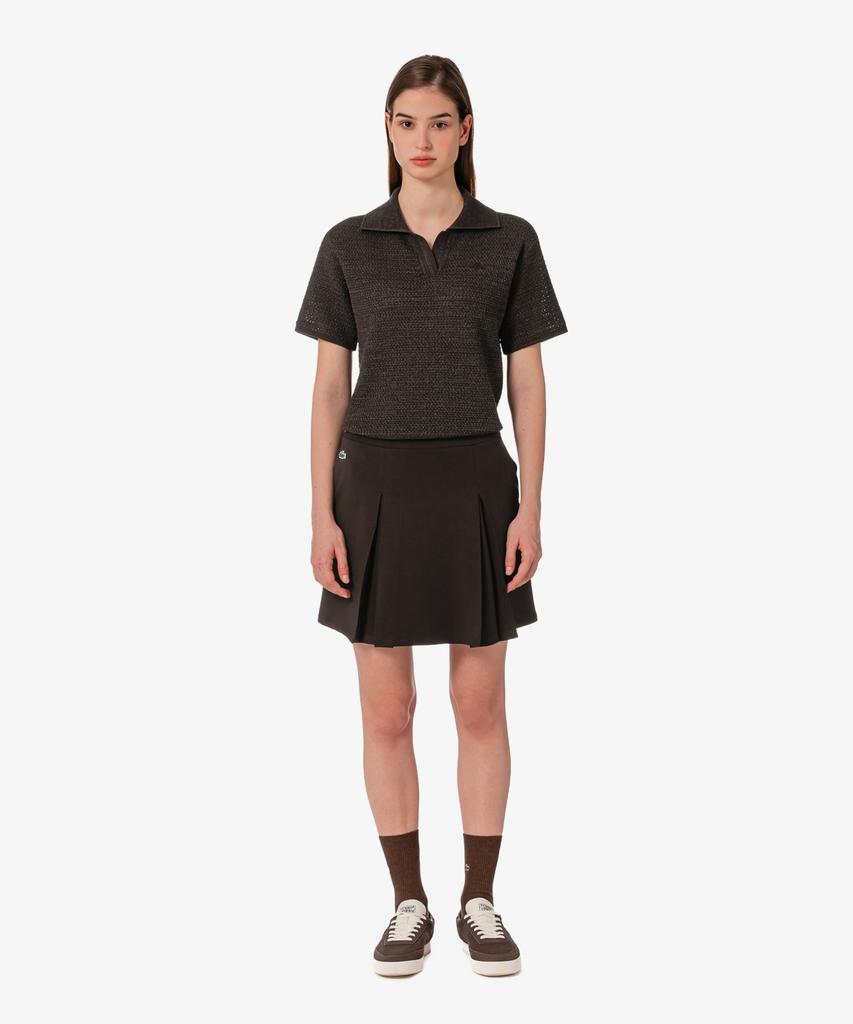 Lacoste Women'S Light Jersey Setup Skirt Jf232E-56G 3La