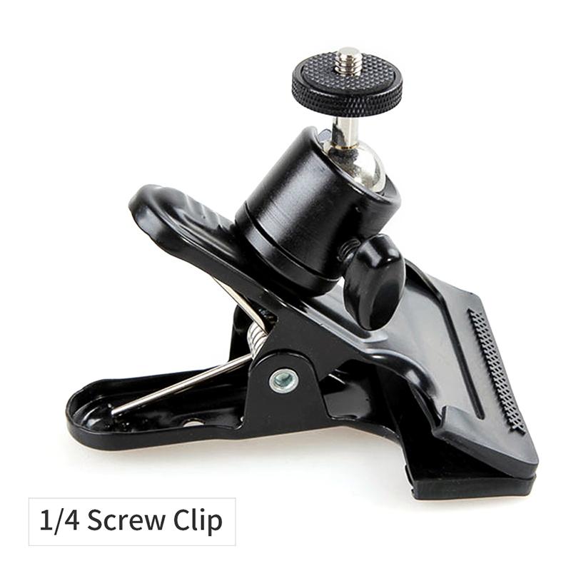 Universalklammer für Langarm-Handy-Tablet-Halterständer Ersatzteil Desktop-Klemme für Mikrofon Schreibtischlampe Ringleuchte