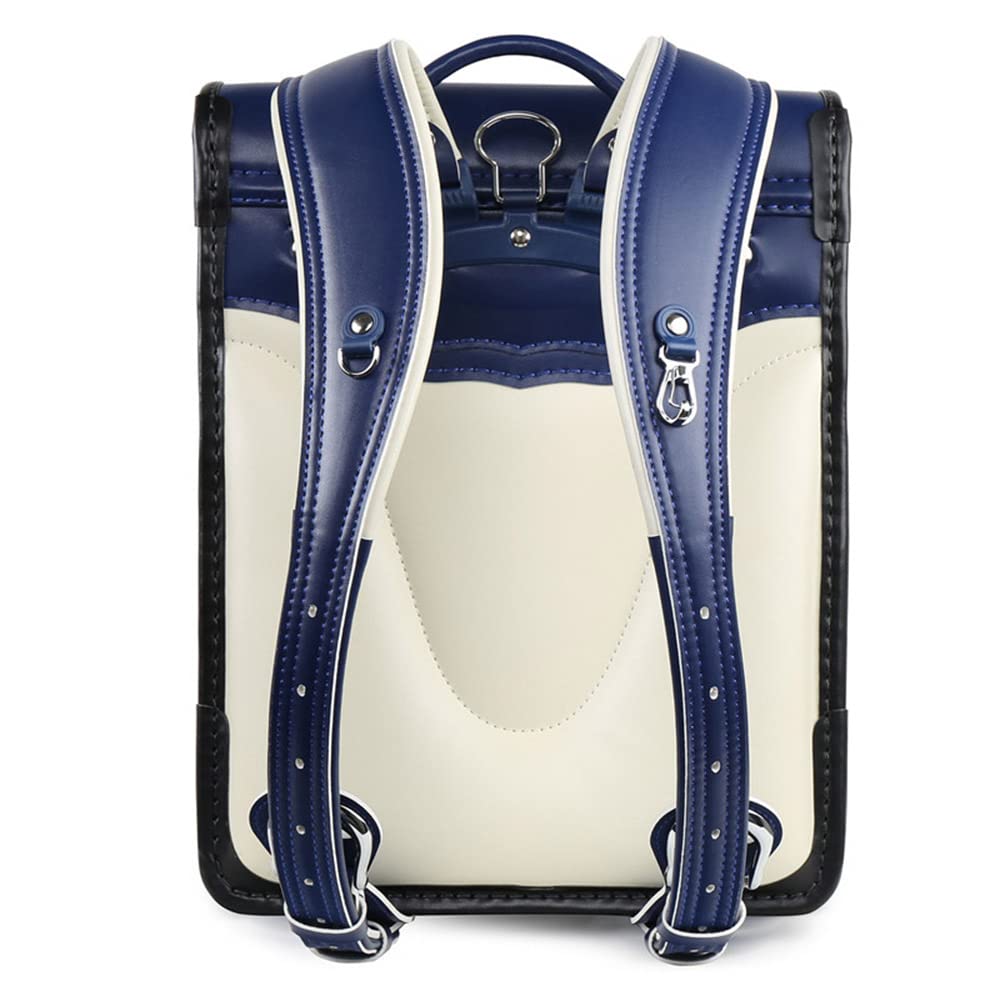 School Bag for Girls and New Model for Reflective Cherry Blossom Cool A4 Flat File Exquisite Metal Automatic Luxurious Gift Transparent School Bag