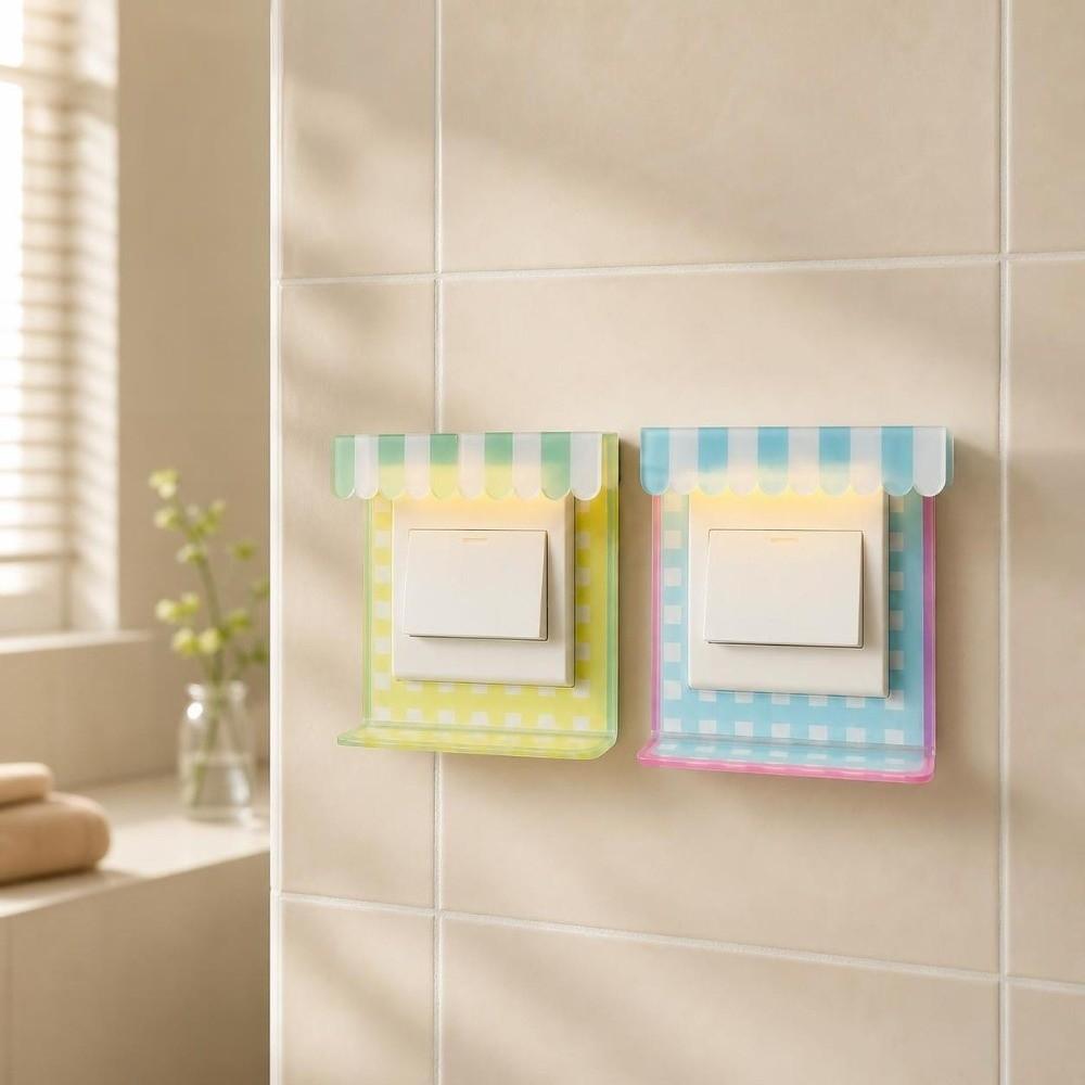 Creative Wall Switch Plate 86 Type Switch Plate Frame Retro Wall Decor Cover  Room Decoration