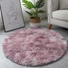 Tie-Dye Rundteppich für Wohnzimmer, Schlafzimmer oder Büroräume