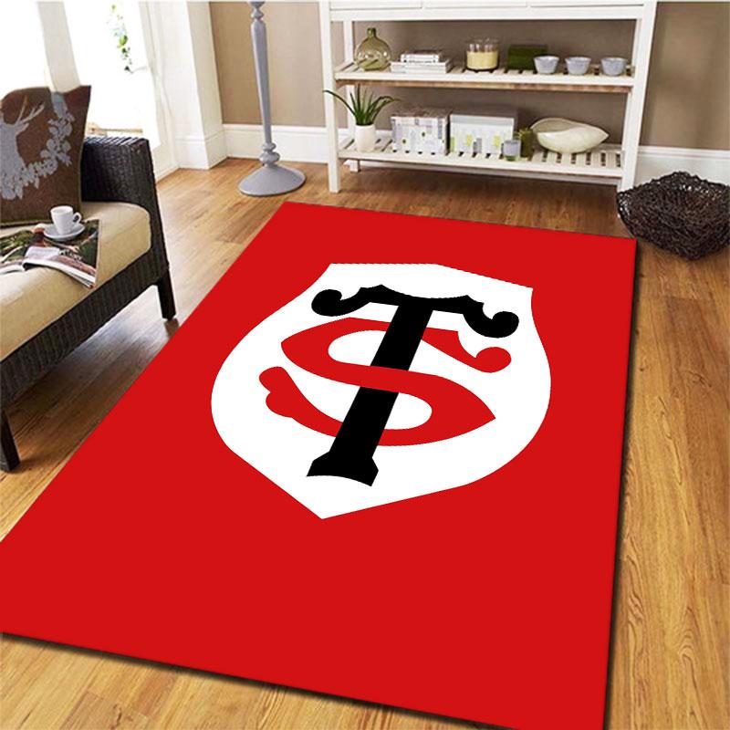 Stade Toulousain Carpet Rug for Living Room Bedroom Home Sofa Decoration,Kids play Non-slip Floor Mat