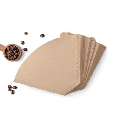 100 Pcs U Shaped Coffee Maker Paper Disposable Coffee Dripper Cone Coffee Filter Paper  Travel