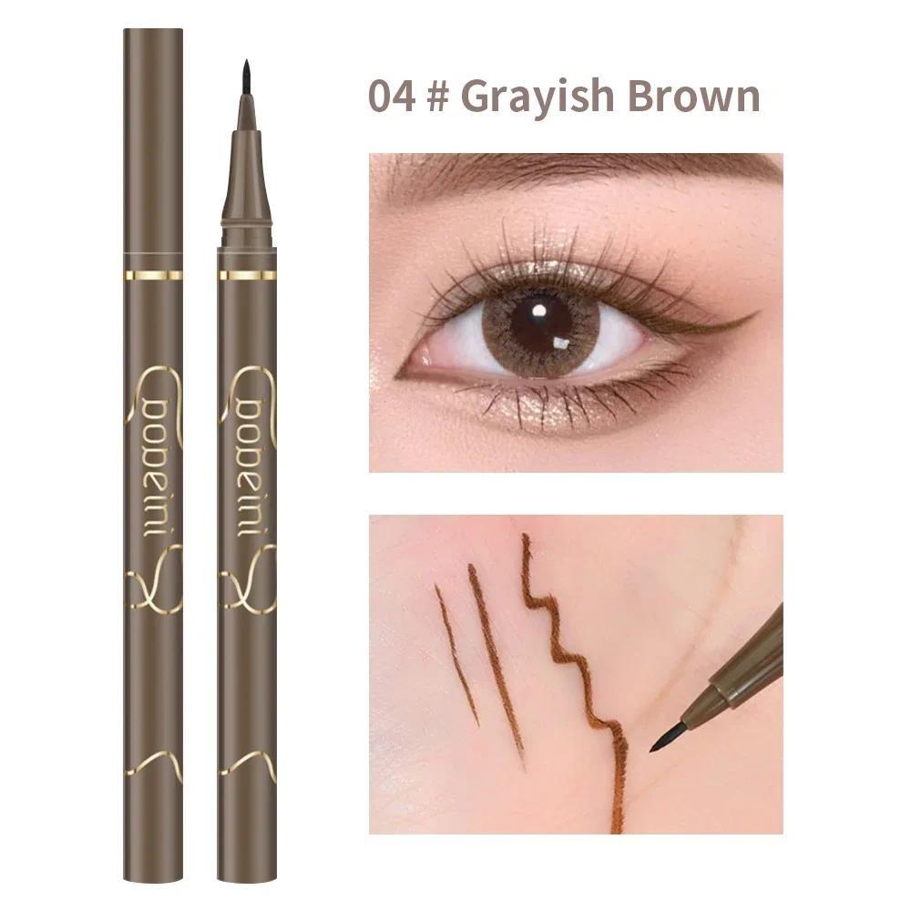 

The slim eyeliner is waterproof and sweat-proof, long-lasting and smudge-proof, suitable for beginners