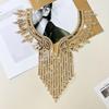Apparel Accessories Luxury Beads Applique Fashion Elegant Embroidery Applique Handmade Delicate Applique Patches Women Clothes