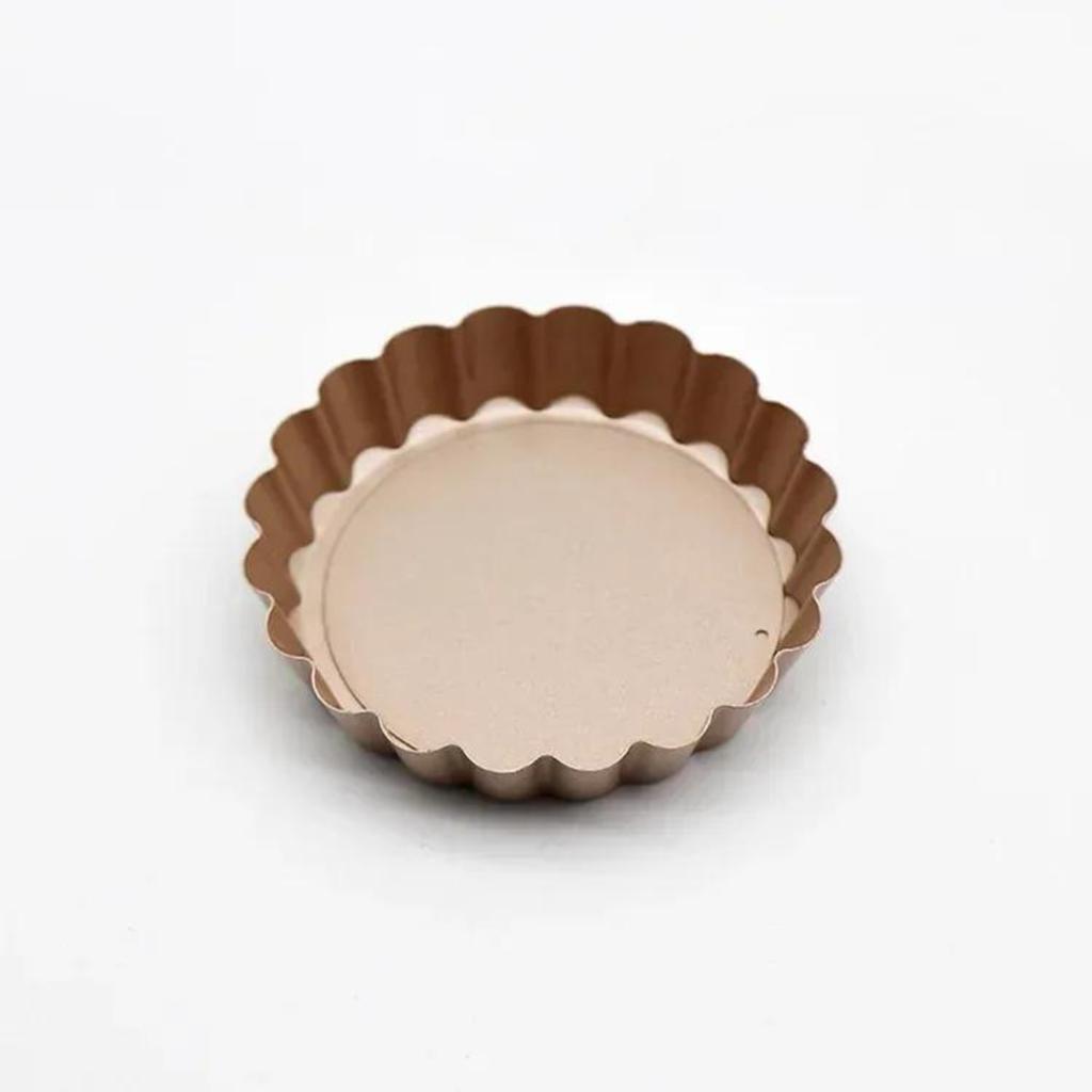 2025 Non-Stick Tart Quiche Flan Pan Molds Round 4 Inch Carbon Steel Cake Baking Form with Removable Bottom Bakeware Tools Bread Panfor 4 Inch Cake Mol