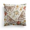 Floral Print Pillowcase, Home Peach Skin Velvet Material Sofa, Car Office Bedside Pillow and Cushion Cover
