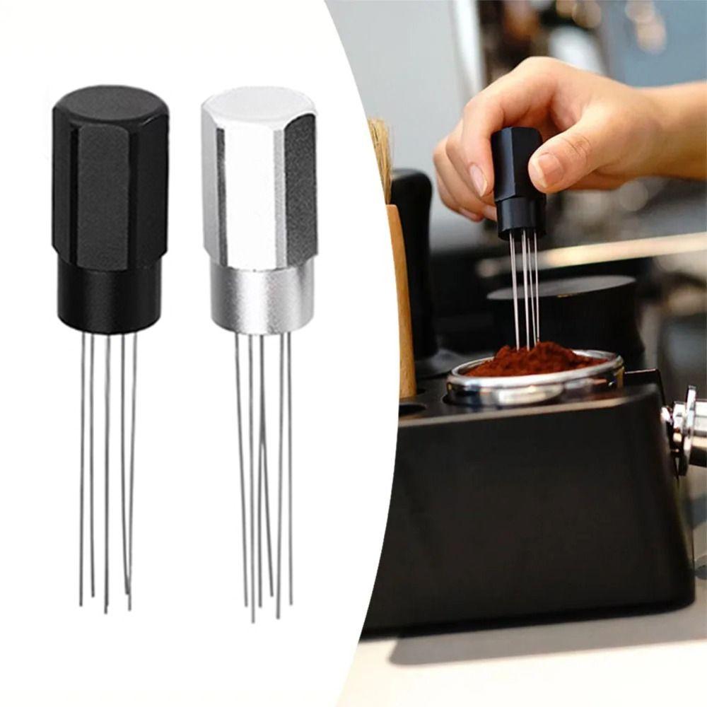 

Stainless Steel Coffee Cloth Powder Needle Magnetic Coffee Clumping Stirrer Cafe