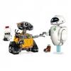 Kit de Bloques de Construcción de Película Más Vendido Wally y Eva 811 Piezas Modelo de Muñeco Robot 43279 Juguetes para Niños Regalos de Navidad y Cumpleaños