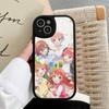 Cartoon Q-Quintessential Q-Quintuplets Phone Case Hard Leather For IPhone 16 15 14 13 12 Mini 11 14 Pro Max Xs X Xr Plus Fundas