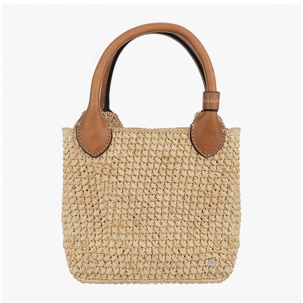 Helen Kaminski Mini Tote Bag Ampara Natural Cotto Bag51967