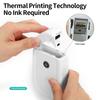 Thermal Label Printer USB Rechargeable One-Click Operation Multi-Function Mini Portable