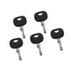 5 Pcs 14603 Ignition Key Fits Various Ford New Holland JCB Terex Volvo Backhoe Models Skytrak Volvo mini-excavators